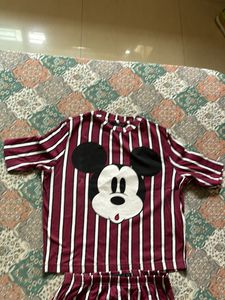 Mickey Mouse Bodycon Co-ord