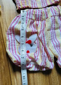 Cute Girls&#39; Top &amp; Shorts Set