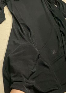 Black Mid see Through Shrug