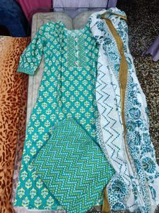 Cotton Kurta Set