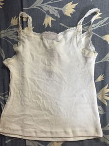 White Tank Top Aesthetic