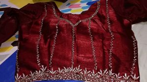 Jimmy Choo Saree Heavy Dimond Work Ready To Wear