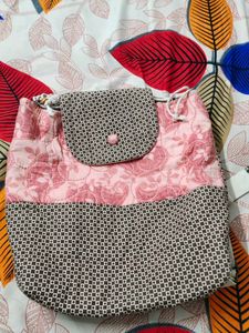 Floral Drawstring Backpack