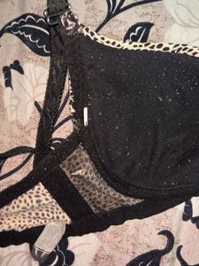 Animal Print wired Bra