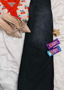 Savana Blackish High Waist Jeans