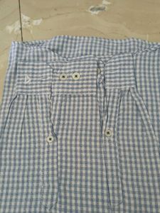 Men&#39;s Blue Checkered Shirt