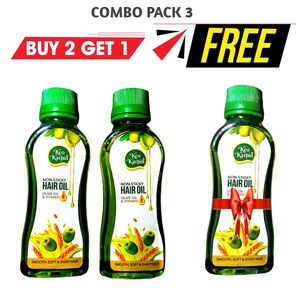 Combo Pack Of 4 KEO KARPIN HAIR OIL