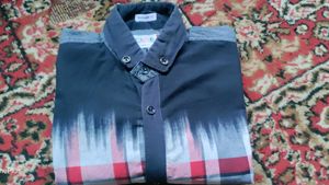 Men's Plaid Short Sleeve Shirt