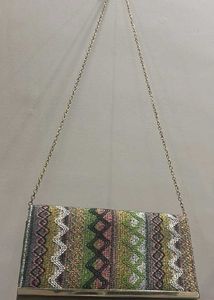 Madame Branded Clutch