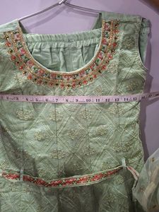 Kurts Set With Duppata And Sharara