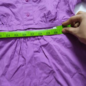 Stretchable Purple Top .