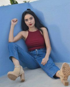 Straight Fit High Rise Jeans