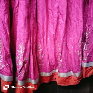 Pink Ethnic Skirt