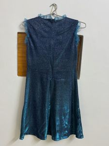 Sparkly Blue Party Dress