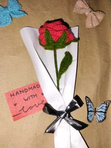 Crochet Rose Bouquet 🌹