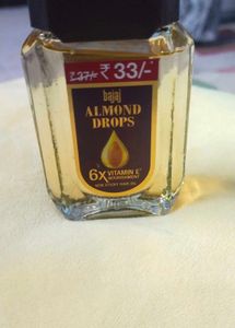 Bajaj almond oil and paper earings