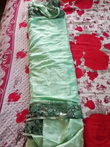 Elegant Green Saree