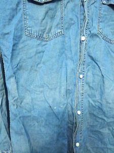 Denim T Shirt Size M