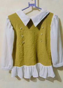 Lime Yellow Koren Top