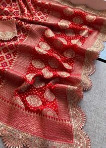 Brand New Pure Khaddi Georgette Banarasi Weaving S
