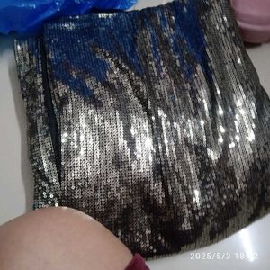 Sequin Saree Throw Away Price