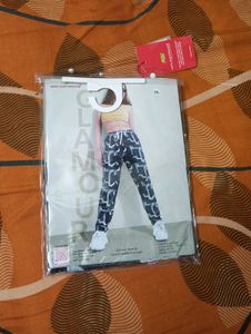 Patterned Casual Pants