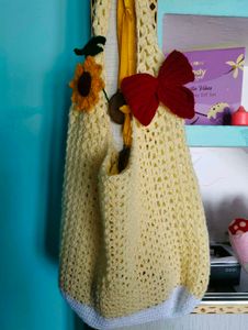 Crochet Tote Bag