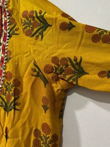 Sale Only Today! Mustard Yellow Sharara Set