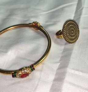 One Bangel And Ring