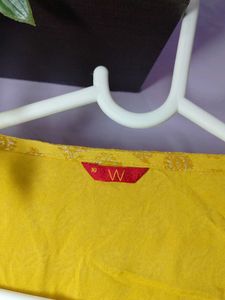 Yellow Cotton Kurta Set