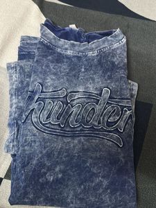 Denim Style Tshirt For Girls