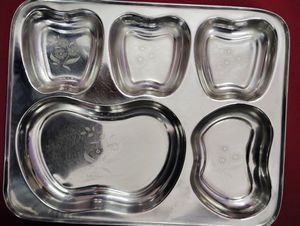 STAINLESS STEEL THALI -2 Pcs