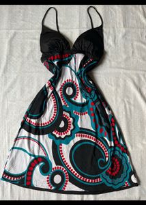 One String Backless Tie Long Dress