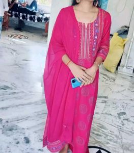 Kurta with Trousers &amp; Dupatta
