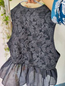 Jacquard Vest Jacket
