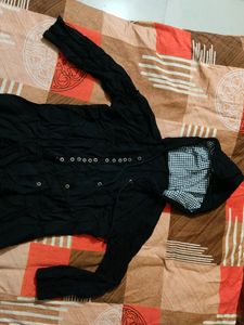 Girls/kids Modern Jacket Style Top