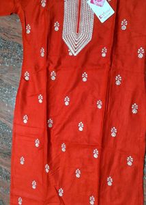 Red New Kurtis With Tags.