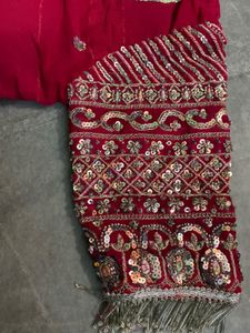 Saree With Heavy Blouse