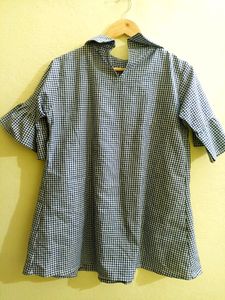 Chex Peplum Top