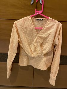 Peach Cotton Top