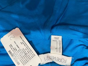 Brand New Blue Forever 21 Sleeveless Top