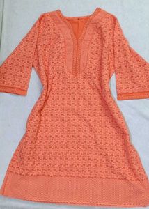 Coral Tunic Kurta *material is perfect