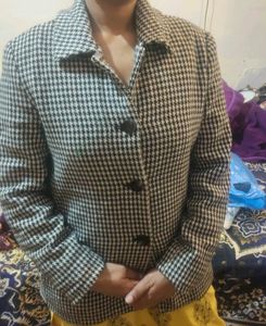 Winter Jacket Black Checks