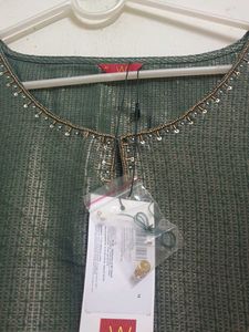 Elegant Green Kurta By W