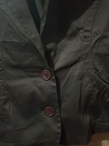 Brown Cropped Blazer