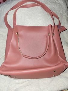 Hand Bag And 2 Clutches