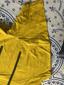 Yellow HRX Tshirt Used XXL Size