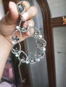 Black Statement Earrings