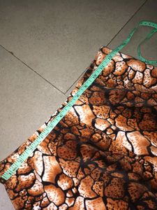Snake Print Velvet Pant