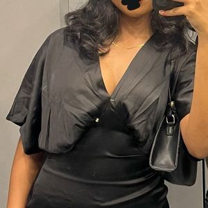 Elegant Black Mini Dress